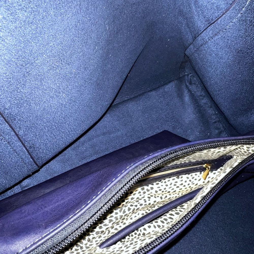 NORDSTROM DARK BLUE BAG- NEW - Picture 4 of 5